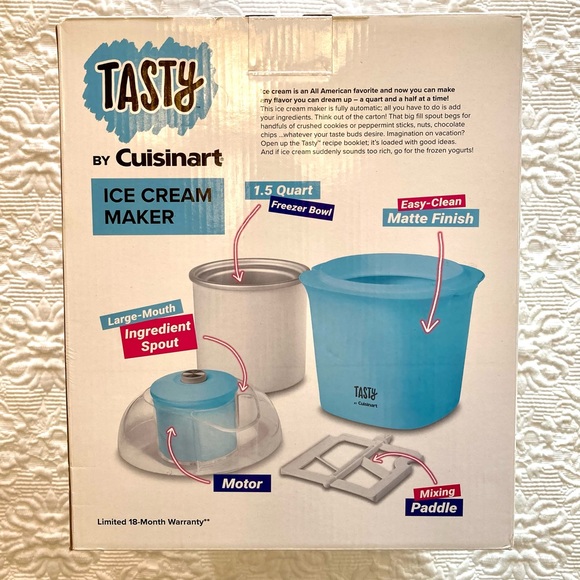 New In Box Cuisinart Ice Cream Maker - Picture 4 of 11
